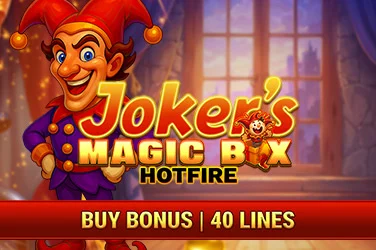 Joker's Magic Box Hotfire Buy Bonus